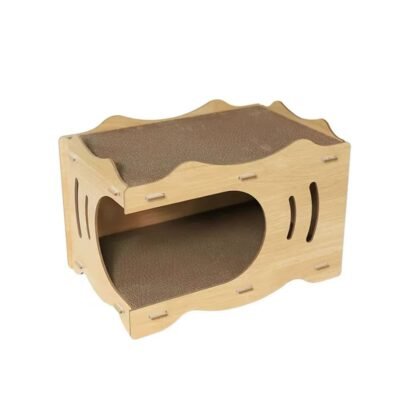 Casa con rascador doble