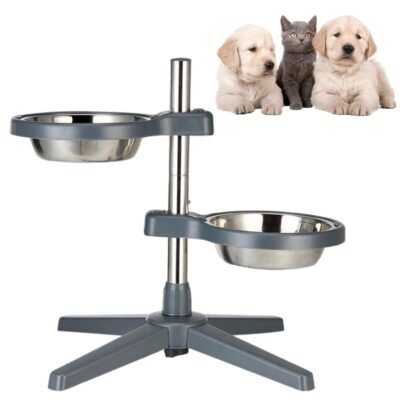 Plato con base alta | Gris