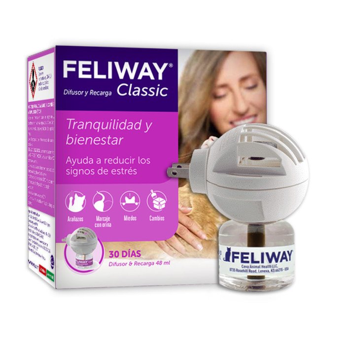 Feliway Classic - Aparato + Refil x48 ML
