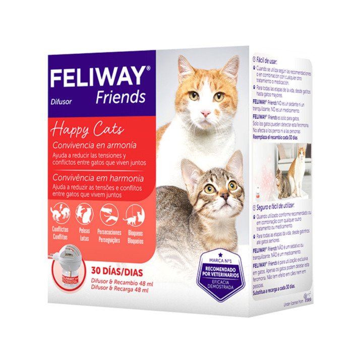 Feliway Friends - Aparato + Refil x48 ML